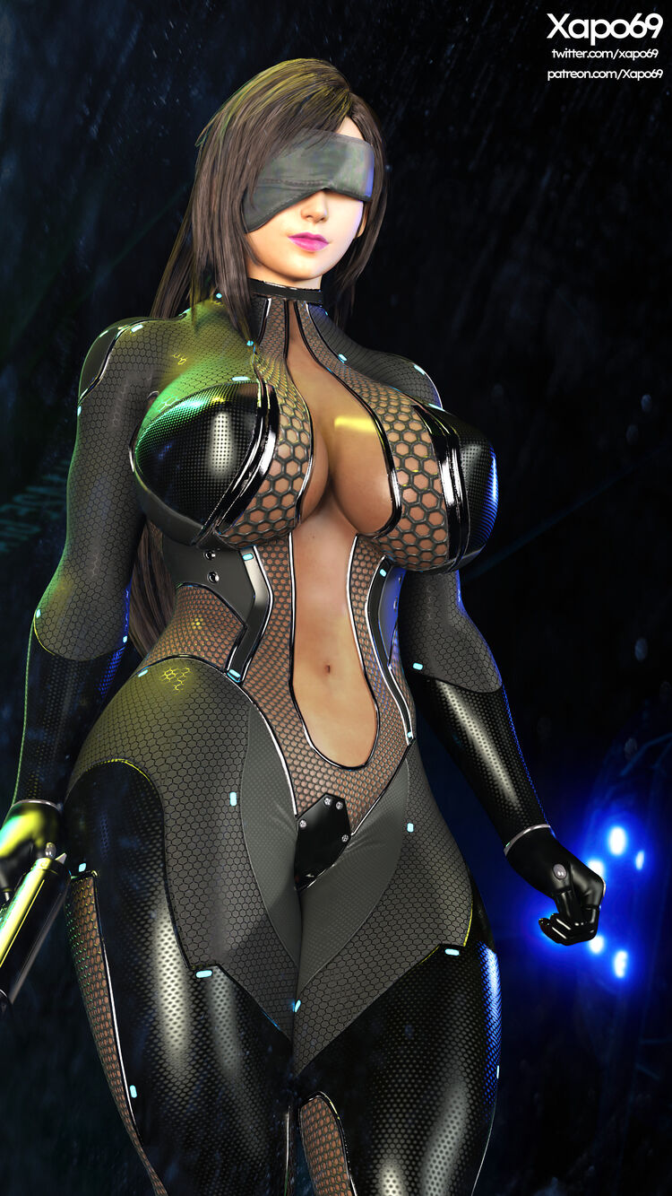 Cyberpunk Tifa
